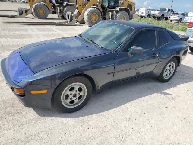 PORSCHE 944 1987 blue  gas WP0AB0940HN475392 photo #1