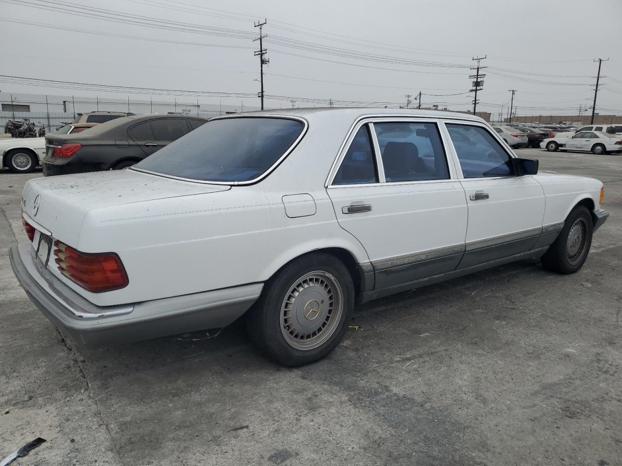 MERCEDES-BENZ 300 SEL 1988 white  gas WDBCA25D0JA371896 photo #4