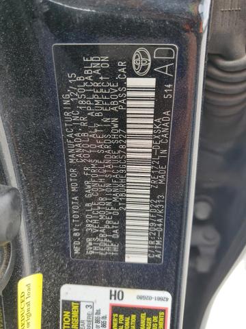 2016 TOYOTA COROLLA L - 2T1BURHE9GC578227