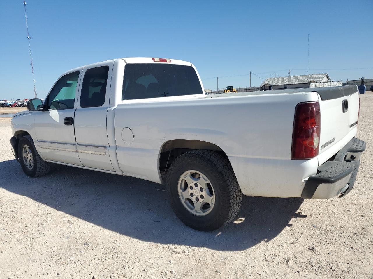 CHEVROLET SILVERADO 2003 white  gas 2GCEC19V331142921 photo #3