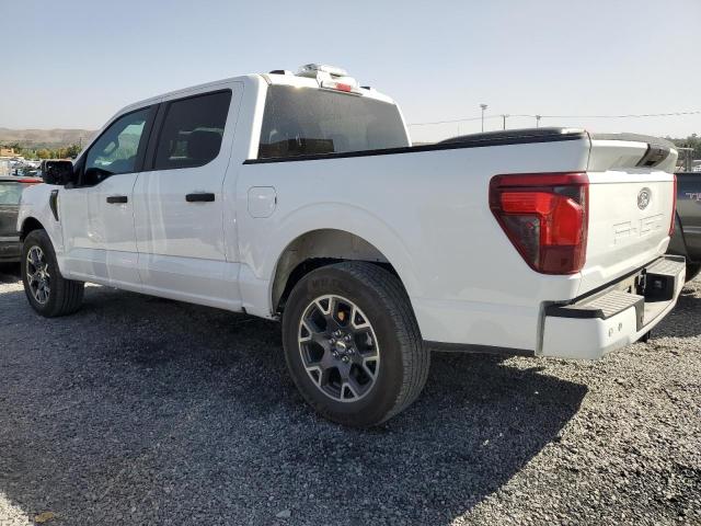 FORD F150 STX 2024 white  gas 1FTEW2KP4RKD30686 photo #3