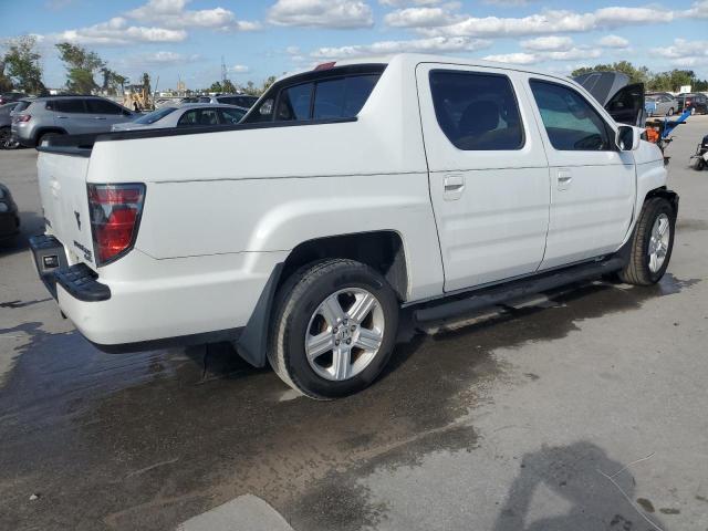 HONDA RIDGELINE 2014 white  gas 5FPYK1F54EB009368 photo #4