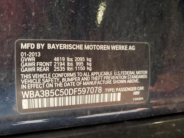 VIN WBA3B5C50DF597078 2013 BMW 3 Series, 328 Xi Sulev no.12