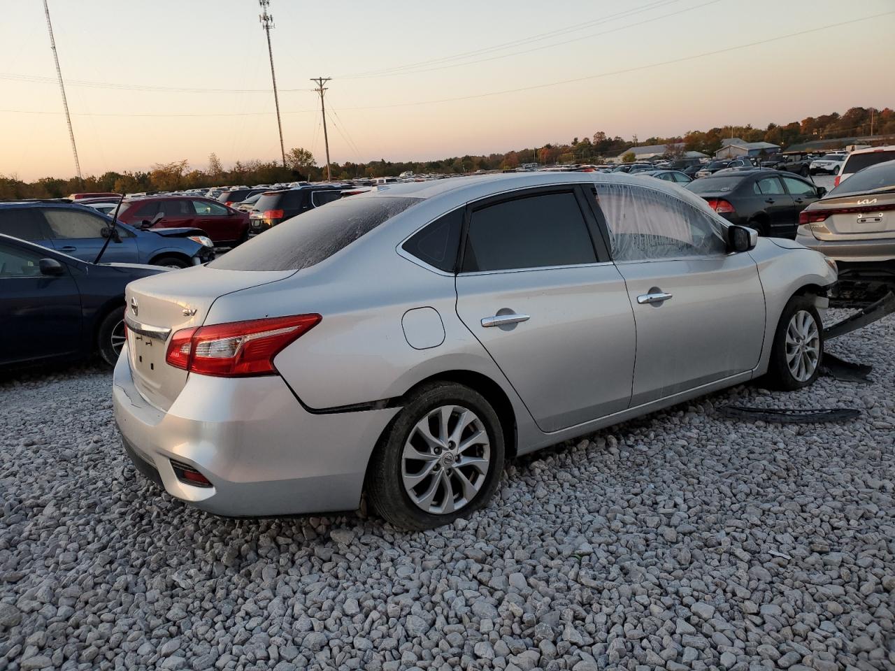 Lot #2952660232 2019 NISSAN SENTRA S