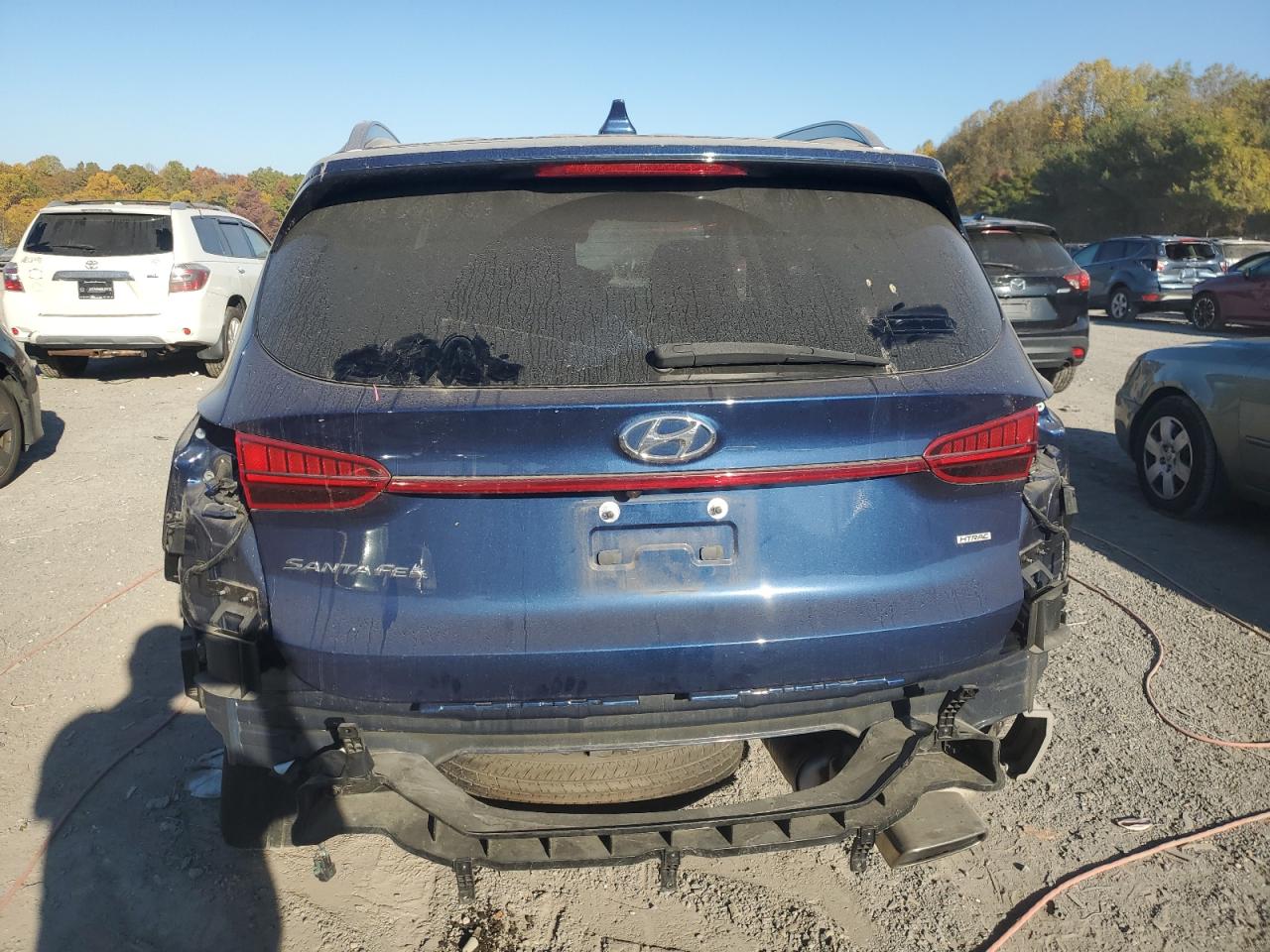 Lot #2989237683 2021 HYUNDAI SANTA FE S