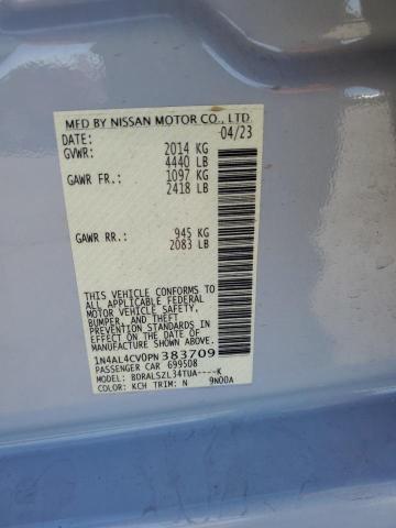 2023 NISSAN ALTIMA SR - 1N4AL4CV0PN383709