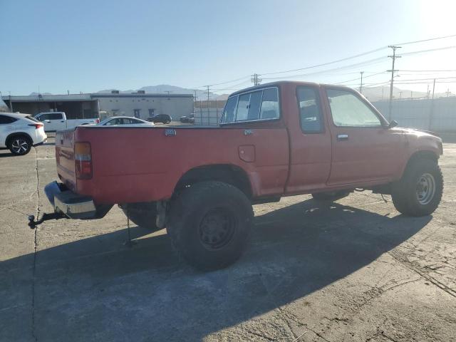 TOYOTA PICKUP 1/2 1990 red club cab gas JT4VN13G4L5024413 photo #4