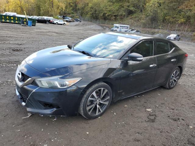 NISSAN MAXIMA 3.5 2017 black  gas 1N4AA6APXHC372848 photo #1