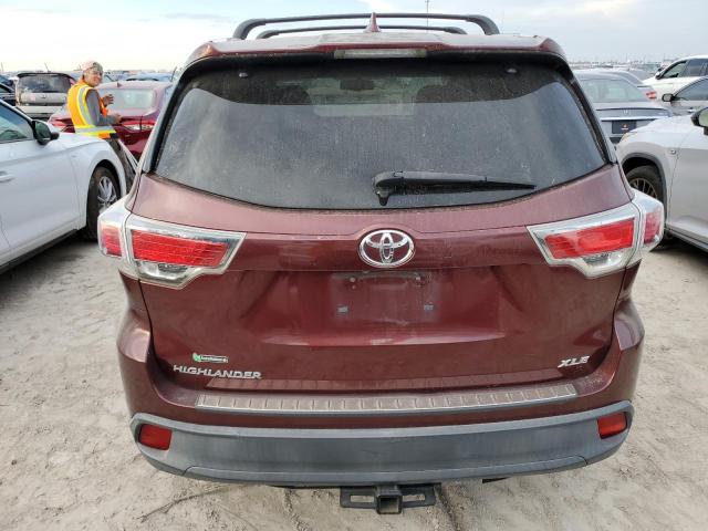 VIN 5TDKKRFH7ES022120 2014 Toyota Highlander, Xle no.6