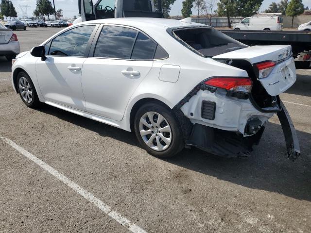 TOYOTA COROLLA LE 2021 white  gas 5YFEPMAE0MP228997 photo #3