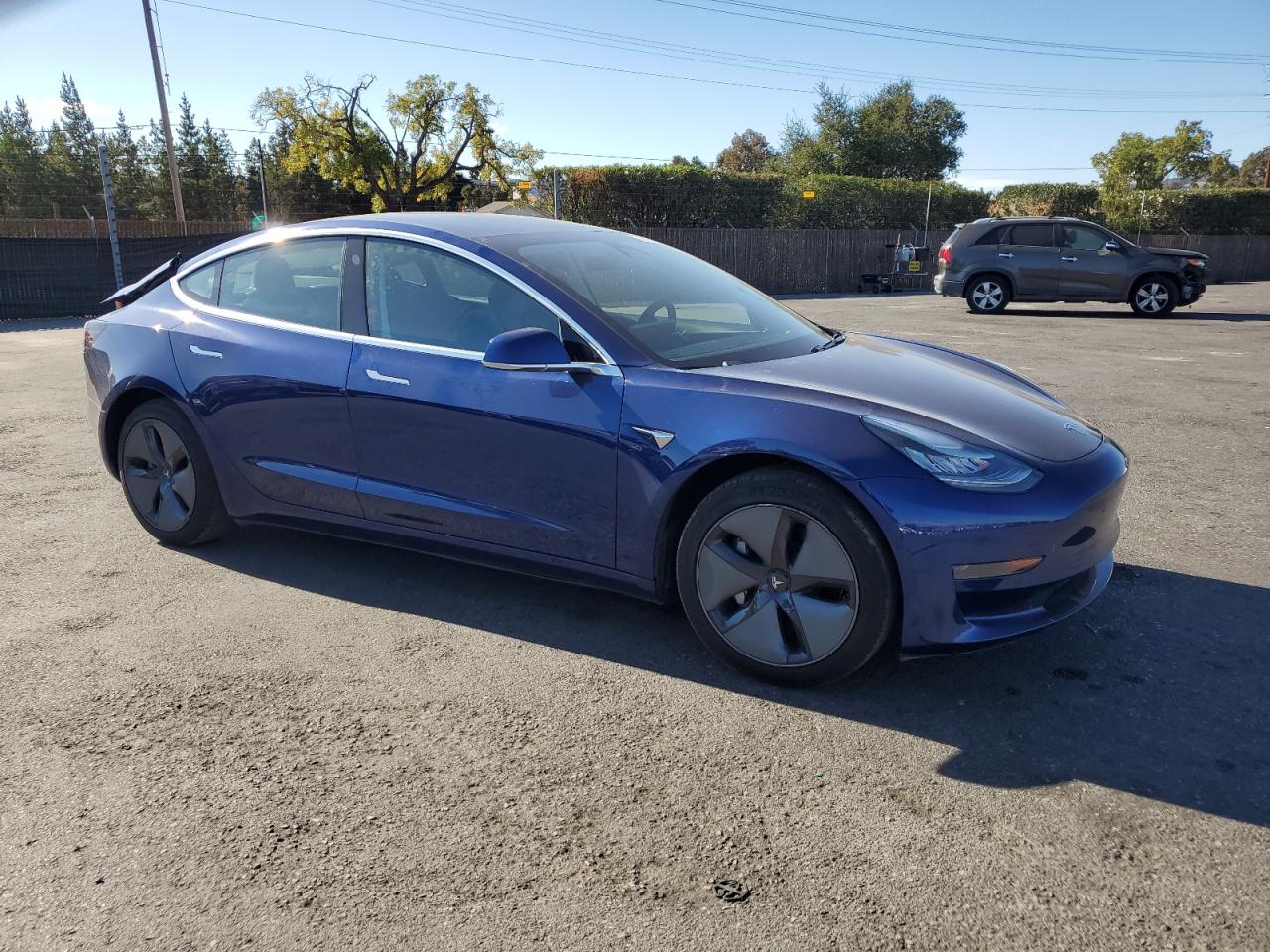 Lot #3032989049 2020 TESLA MODEL 3