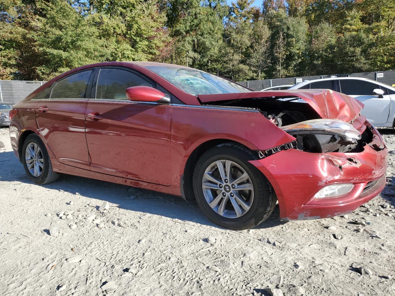 Lot #2938286692 2013 HYUNDAI SONATA GLS