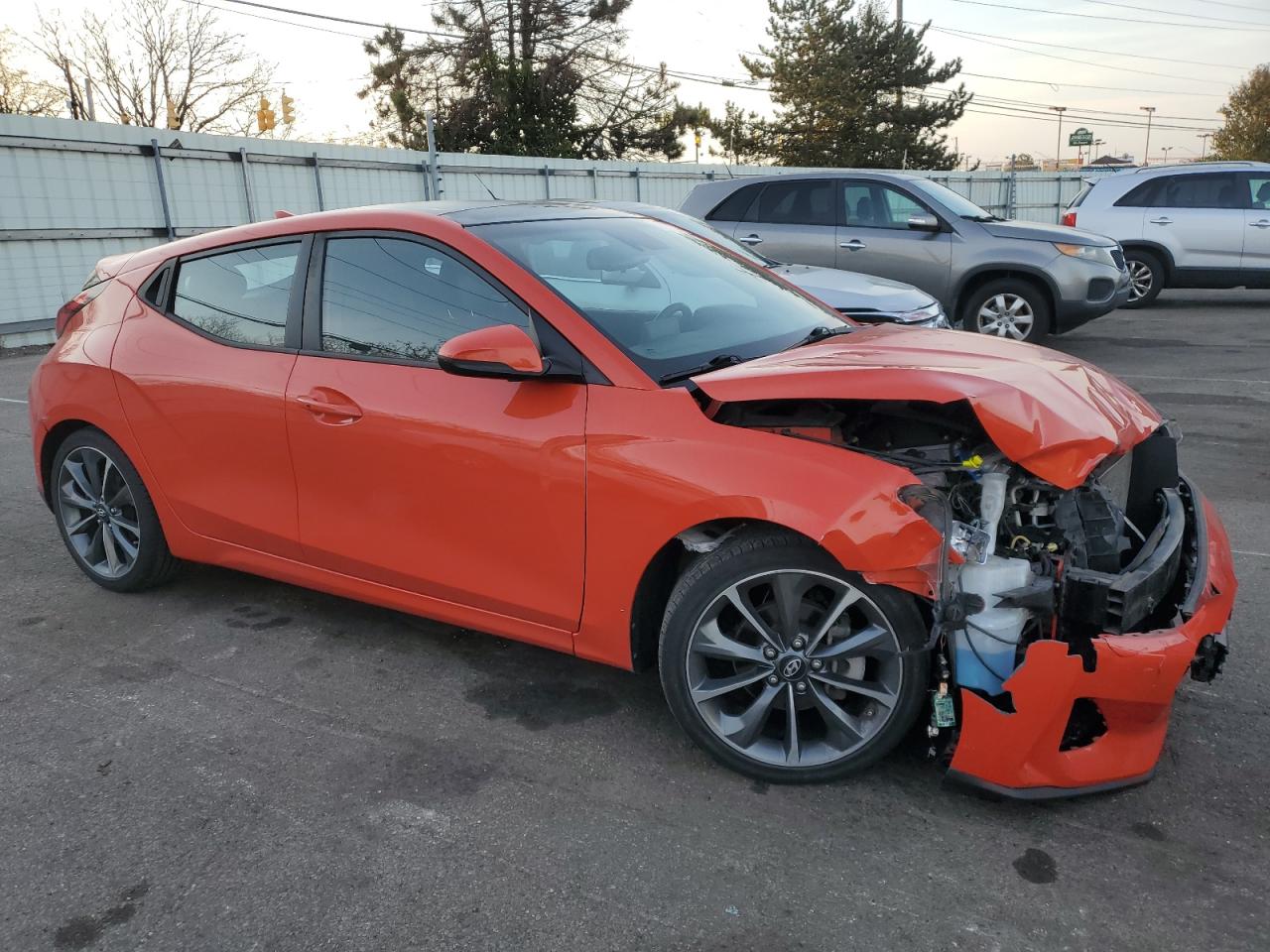 Lot #2979446790 2019 HYUNDAI VELOSTER B