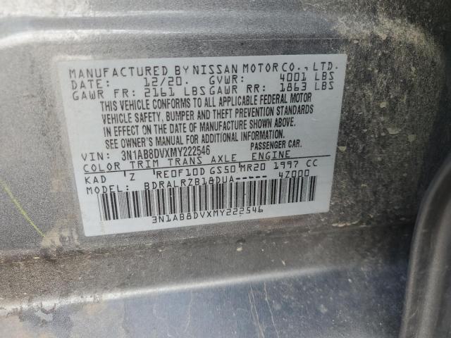 2021 NISSAN SENTRA SR - 3N1AB8DVXMY222546