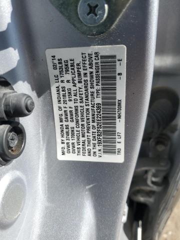 VIN 19XFB2F52EE224369 2014 Honda Civic, LX no.12