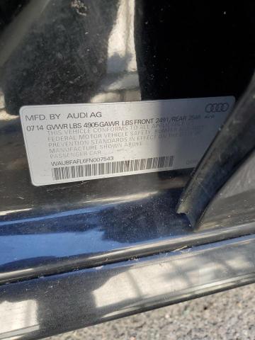 2015 AUDI A4 PREMIUM - WAUBFAFL6FN007543