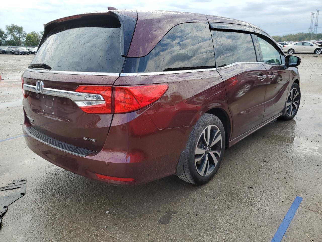 Lot #2945530074 2020 HONDA ODYSSEY EL