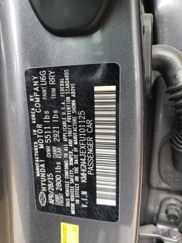 2015 HYUNDAI GENESIS 3. - KMHGN4JEXFU101125