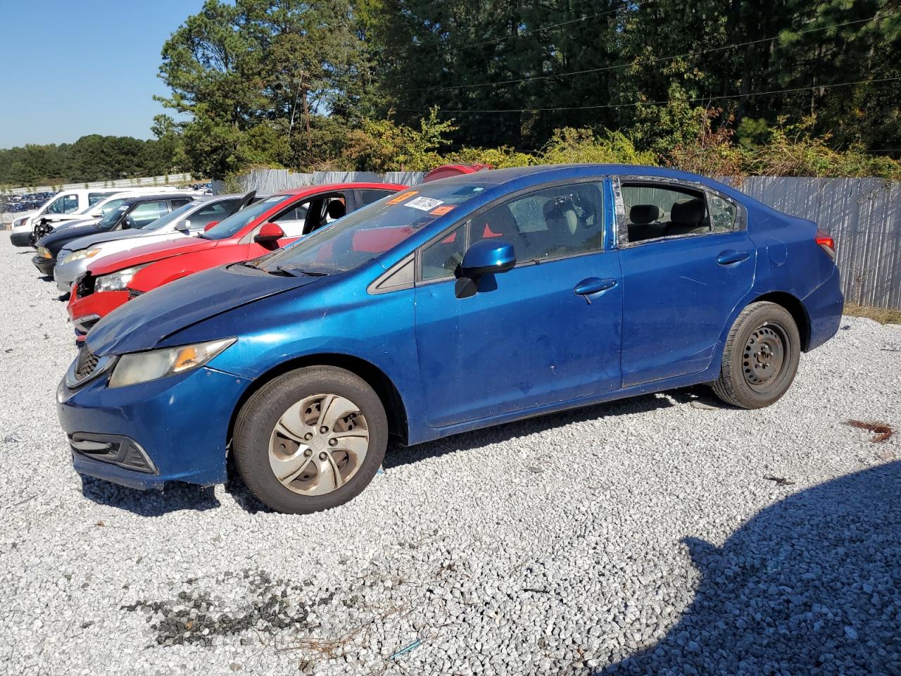 Lot #3029468694 2013 HONDA CIVIC LX