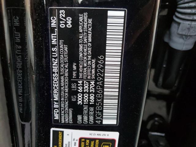 2023 MERCEDES-BENZ GLE 450 4M - 4JGFB5KB6PA922966