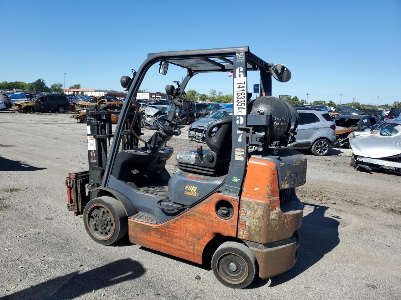 Lot #2904761745 2007 TOYOTA FORKLIFT