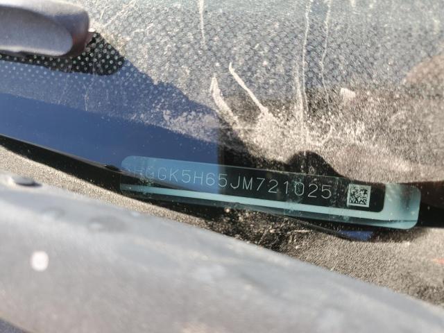 2018 HONDA FIT SPORT 3HGGK5H65JM721025