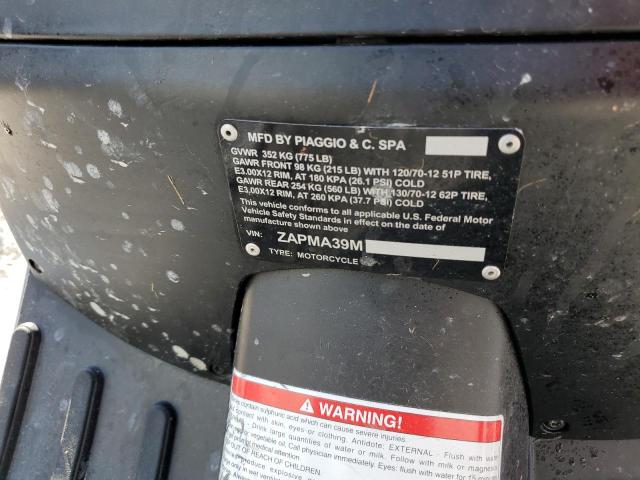2022 VESPA GTS 300 ZAPMA39M6N5202758