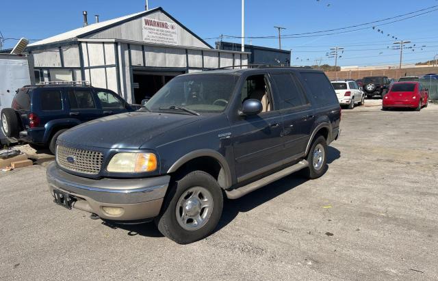 FORD EXPEDITION 2001 blue 4dr spor gas 1FMFU18LX1LB61387 photo #3