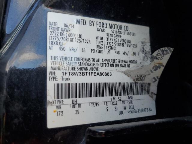 2015 FORD F350 SUPER - 1FT8W3BT1FEA80883