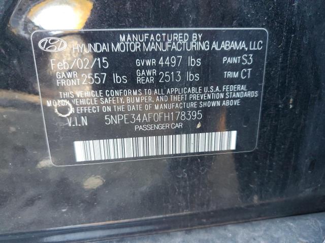 2015 HYUNDAI SONATA SPO - 5NPE34AF0FH178395