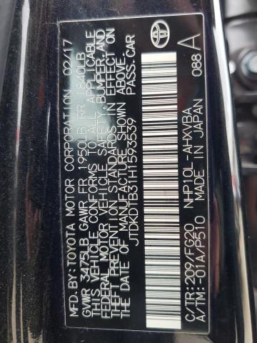 2017 TOYOTA PRIUS C - JTDKDTB31H1593539
