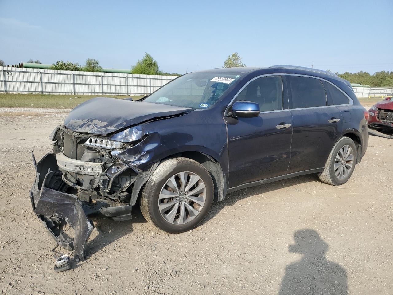 Lot #2991769197 2014 ACURA MDX TECHNO