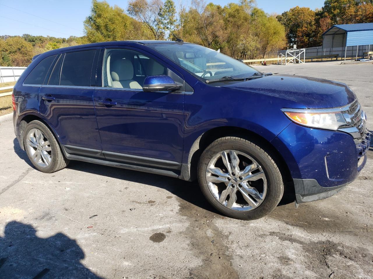 Lot #2955311516 2013 FORD EDGE LIMIT