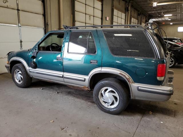 CHEVROLET BLAZER 1998 green  gas 1GNDT13W2W2263240 photo #3