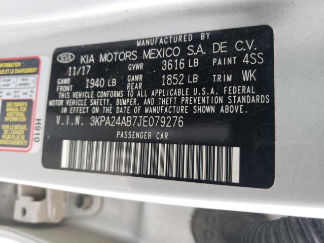 2018 KIA RIO LX - 3KPA24AB7JE079276
