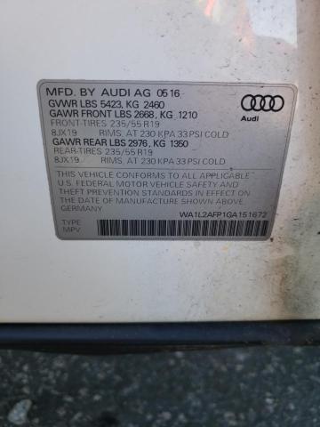 VIN WA1L2AFP1GA151672 2016 Audi Q5, Premium Plus no.13