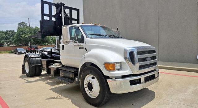 FORD F650 SUPER 2011 white conventi diesel 3FRWF6FC8BV052163 photo #1