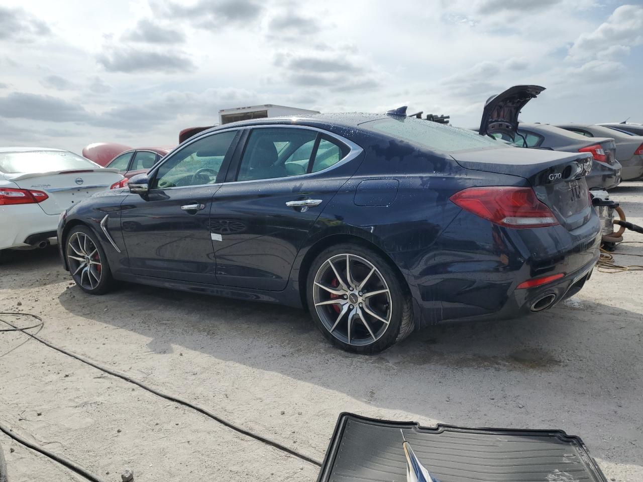 Lot #2940290101 2020 GENESIS G70 ELITE