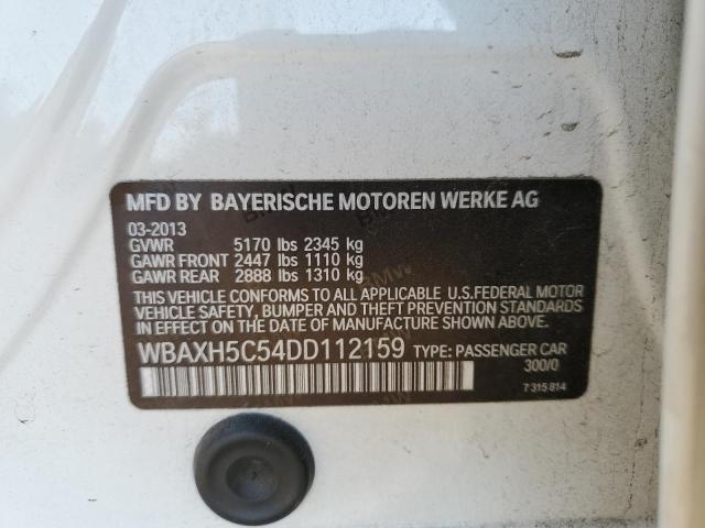 VIN WBAXH5C54DD112159 2013 BMW 5 SERIES no.12