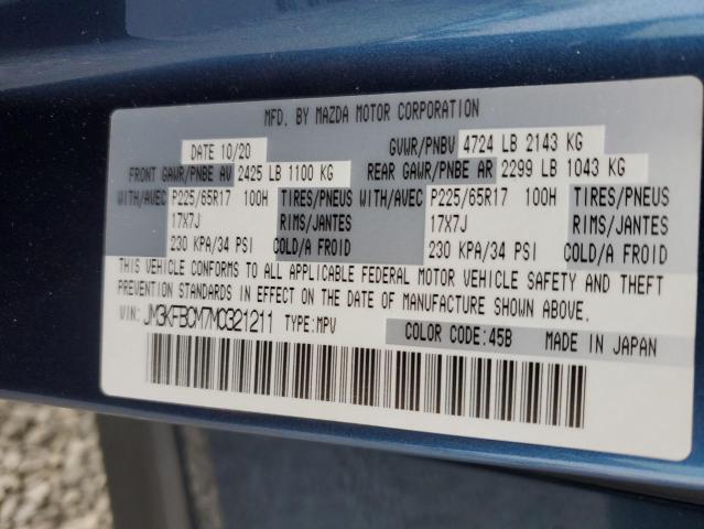 2021 MAZDA CX-5 TOURI - JM3KFBCM7M0321211