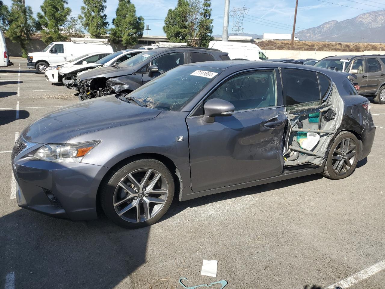 Lot #3049563638 2017 LEXUS CT 200