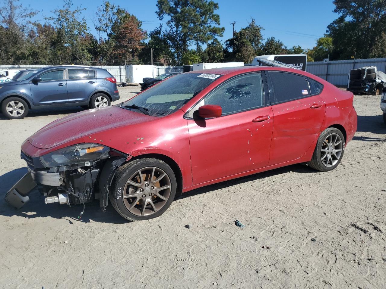 Lot #3029464701 2015 DODGE DART SXT