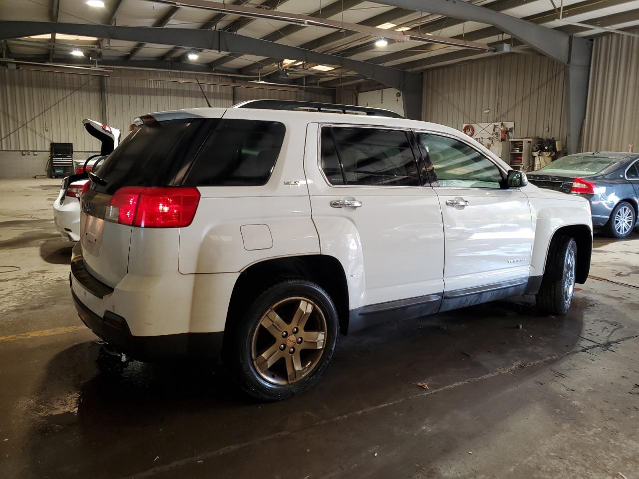 GMC TERRAIN SL 2013 white 4dr spor flexible fuel 2GKALUEK5D6335494 photo #4