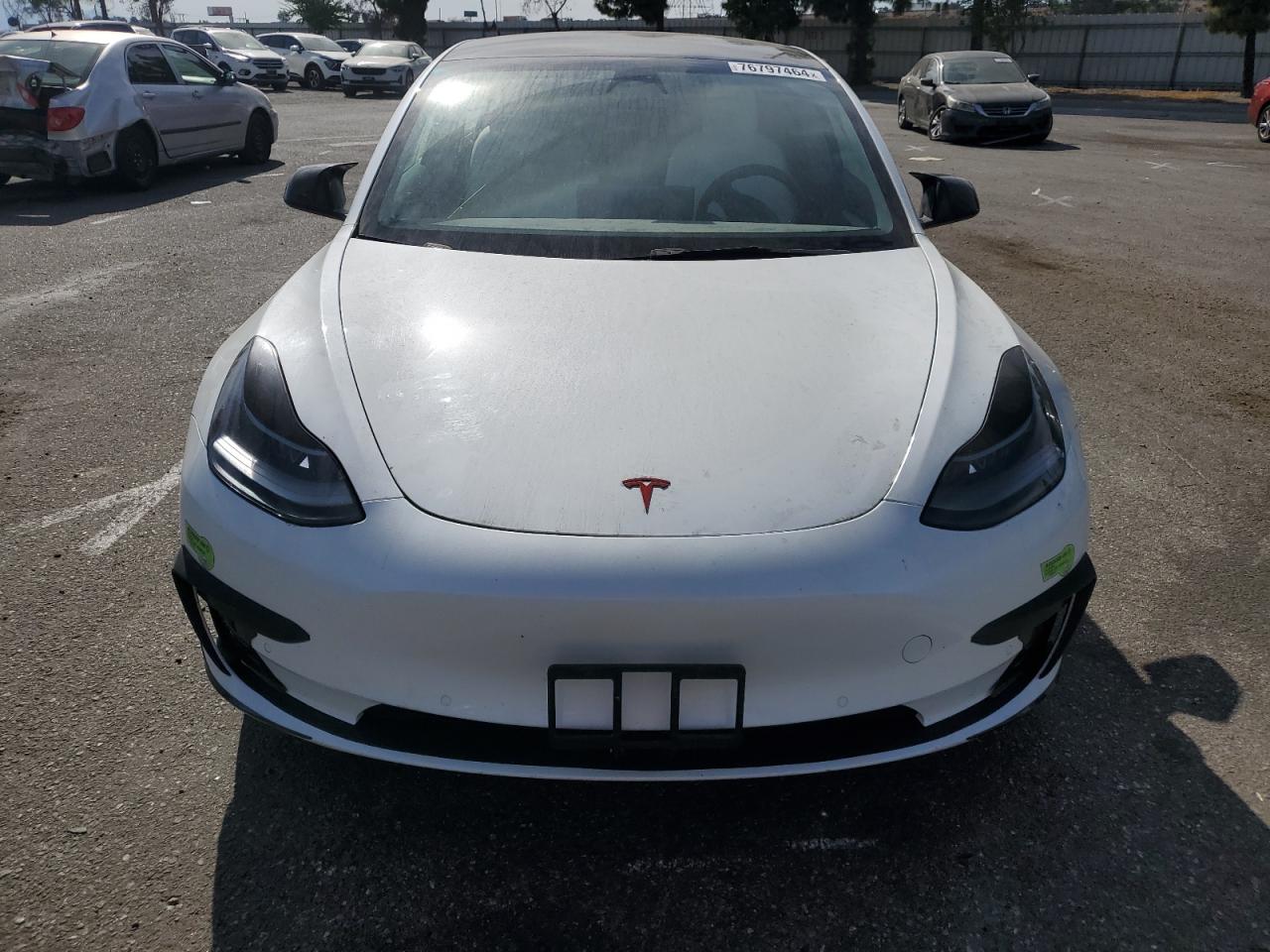 Lot #3029418699 2022 TESLA MODEL 3