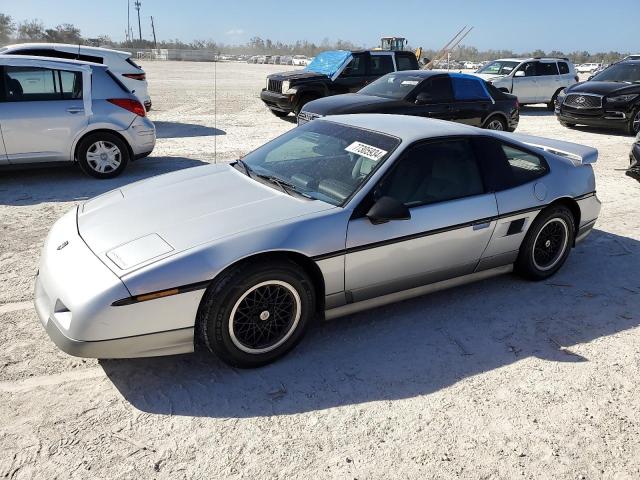 PONTIAC FIERO GT 1986 silver  gas 1G2PG9799GP261135 photo #1