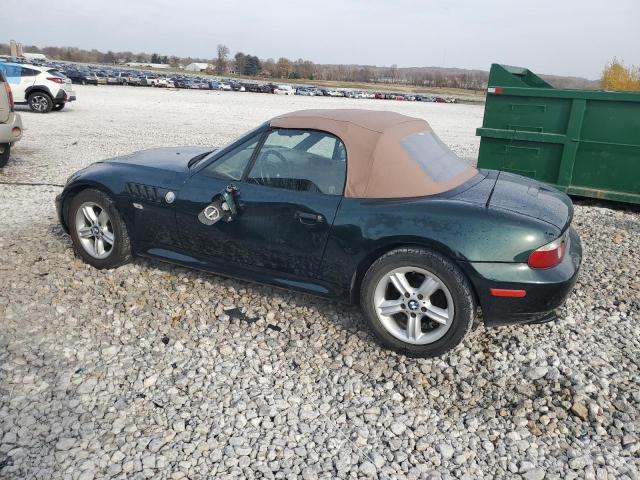 BMW Z3 2.5 2001 green  gas WBACN33421LK49587 photo #3