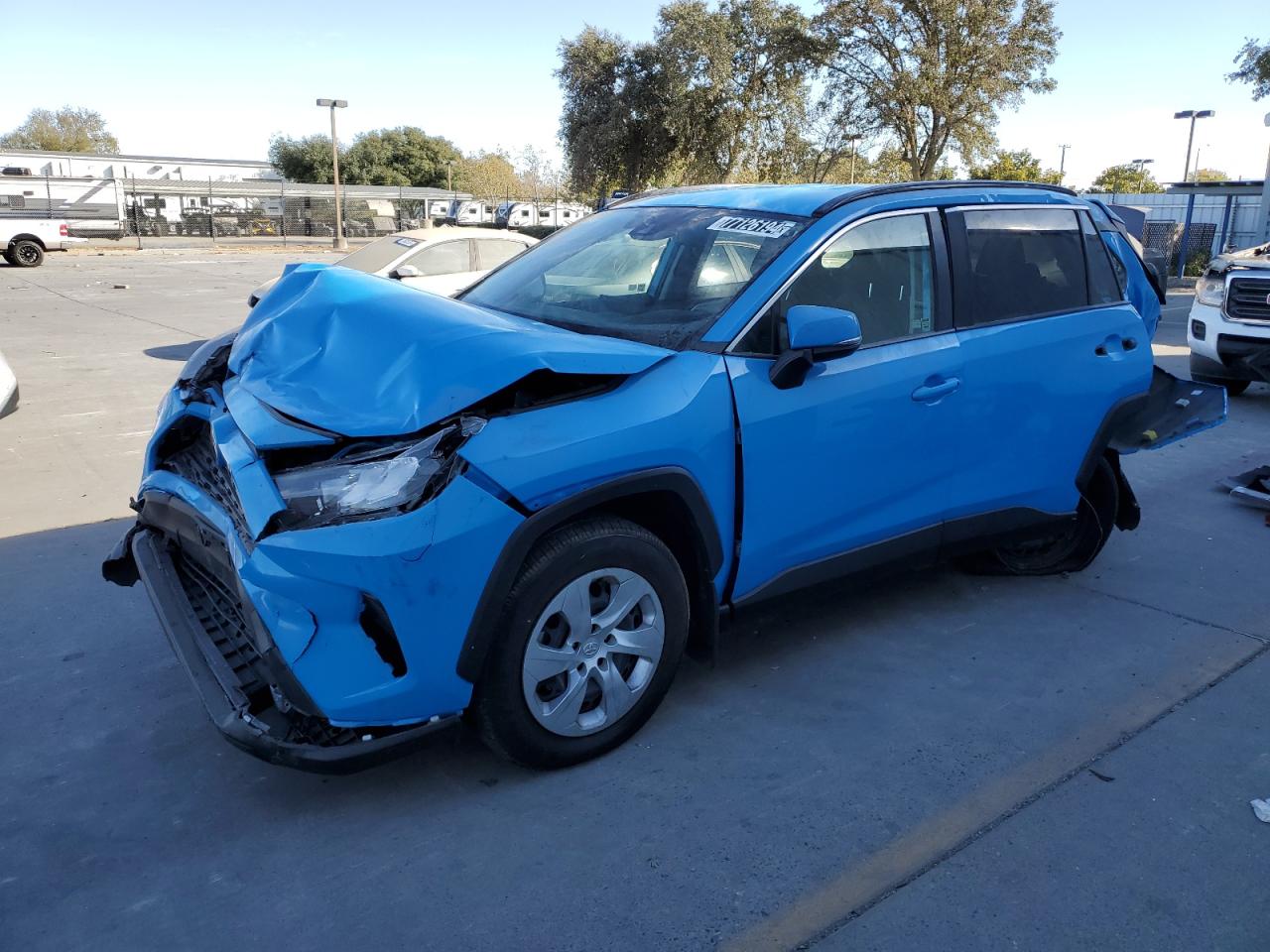 Lot #2979316682 2021 TOYOTA RAV4 LE