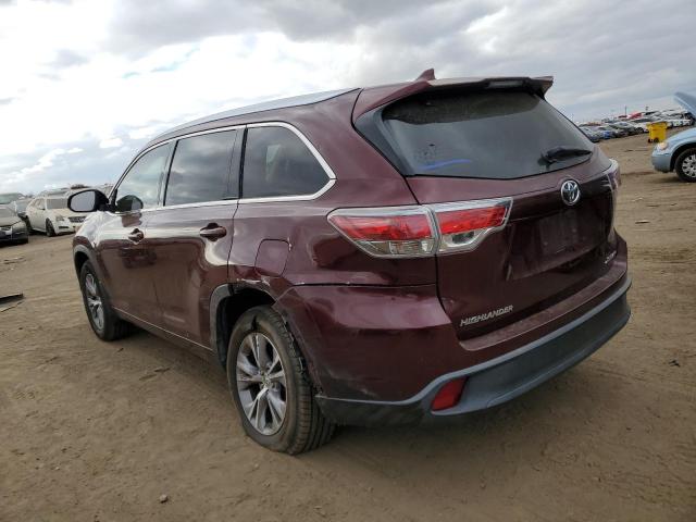 2015 TOYOTA HIGHLANDER - 5TDJKRFH4FS112693