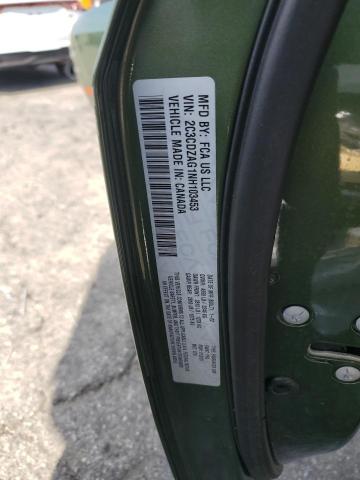 2022 DODGE CHALLENGER - 2C3CDZAG1NH103453