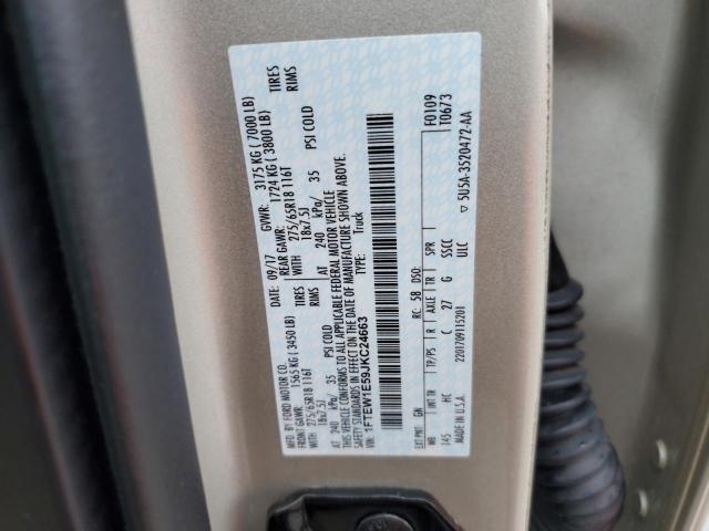 2018 FORD F150 SUPER - 1FTEW1E59JKC24663